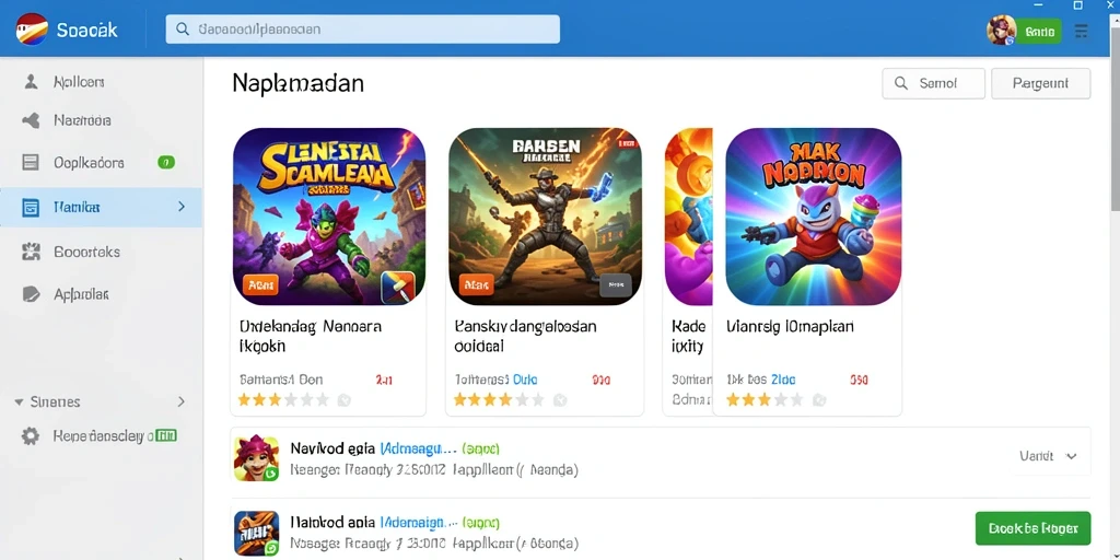 Tampilan antarmuka yang sederhana dan menarik.