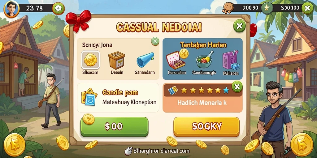 Tampilan antarmuka yang menarik dan user-friendly.