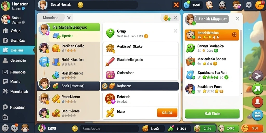 Tampilan dashboard yang intuitif dan menarik.