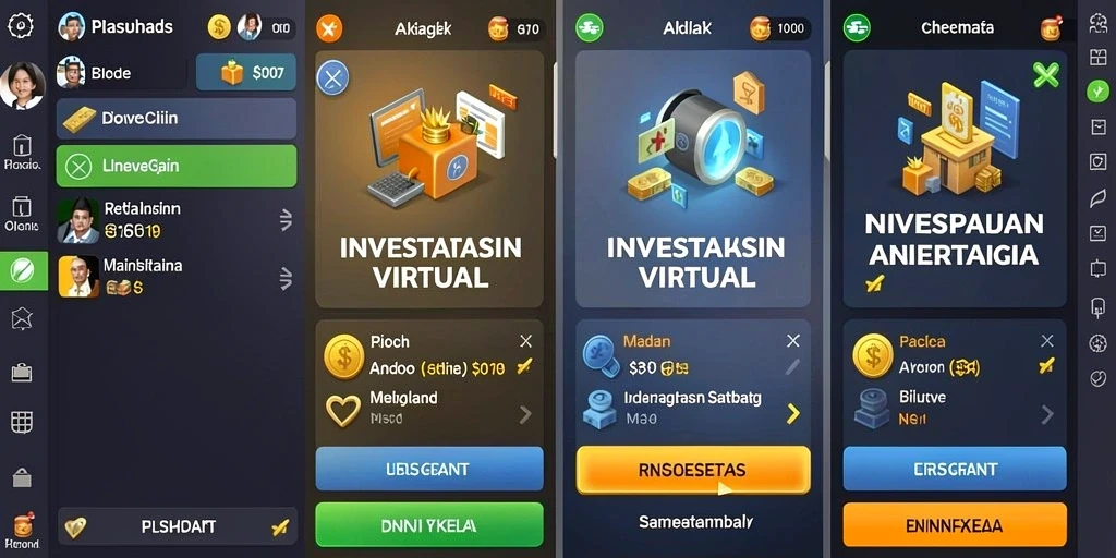 Tampilan antarmuka pengguna yang sangat menarik.
