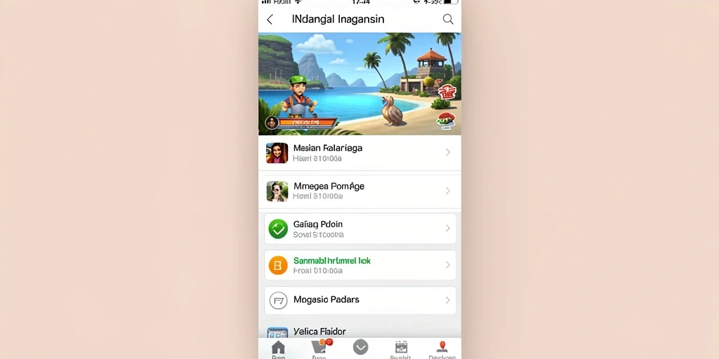 Tampilan antarmuka yang menarik dan user-friendly.