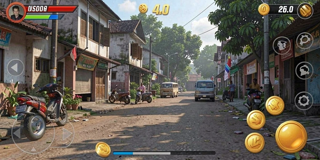 Tampilan antarmuka menarik dan mudah dipahami.
