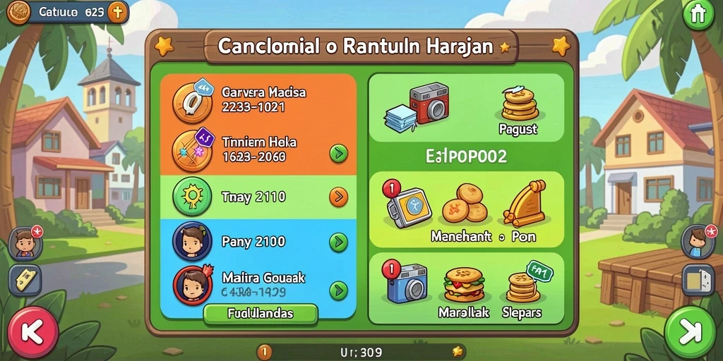 Tampilan antarmuka yang menarik dan intuitif.