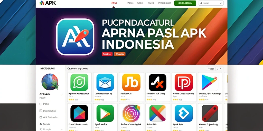 Tampilan antarmuka aplikasi yang modern dan menarik.