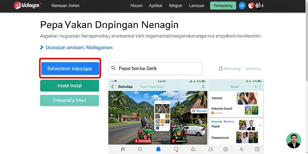 Tampilan antarmuka yang modern dan menarik.