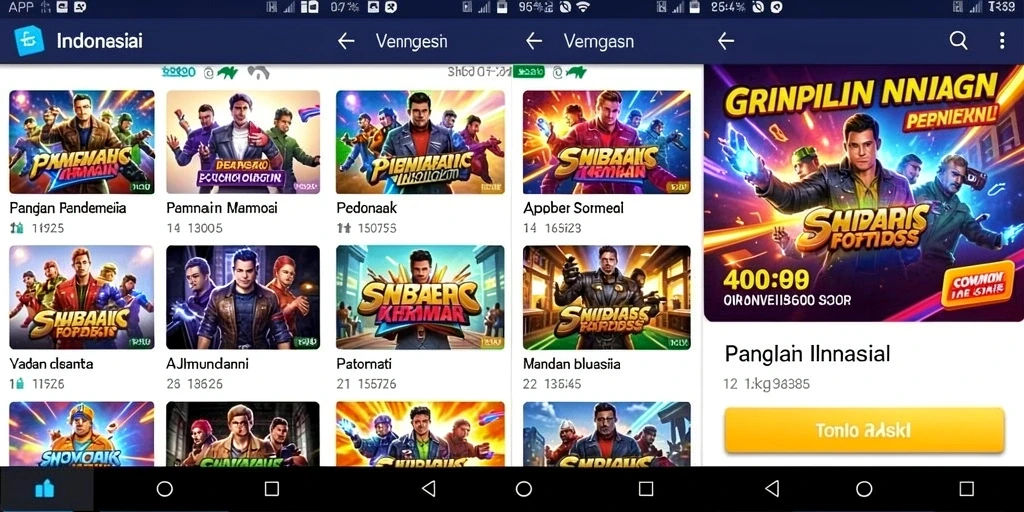 Tampilan antarmuka yang bersih dan mudah digunakan.