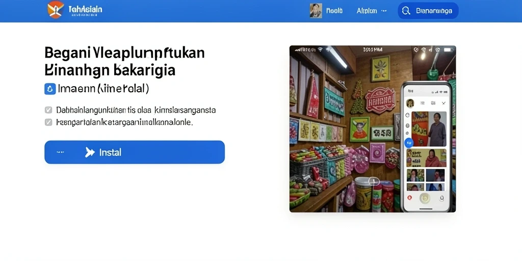 Tampilan antarmuka yang ramah pengguna dengan desain menarik.
