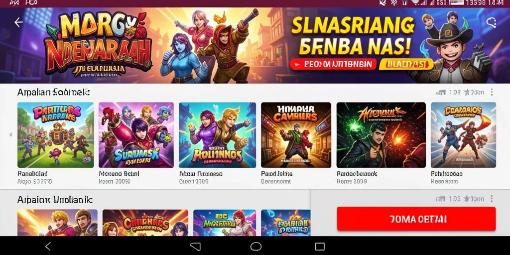 Tampilan antarmuka pengguna yang menarik dan ramah.