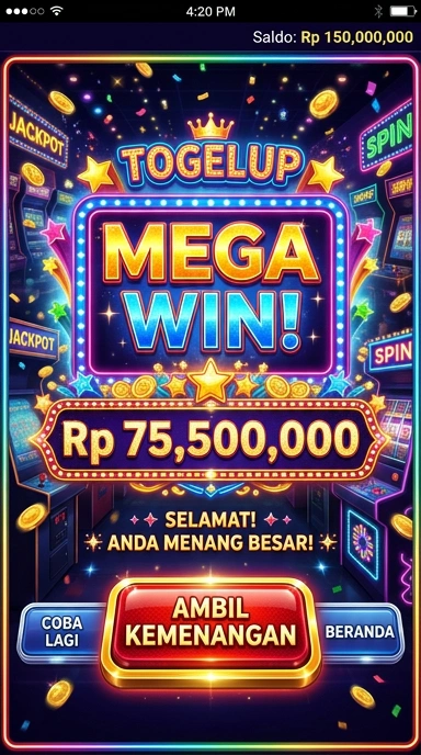 Pratinjau antarmuka togelup — aplikasi APK resmi Android v5.4.6