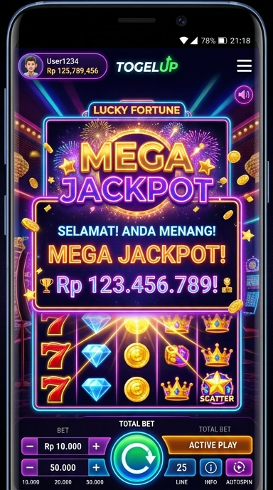Galeri pratinjau visual togelup build APK resmi terbaru
